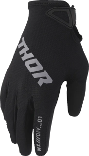 Dětské moto rukavice THOR Youth Ridemode Static Gloves černá