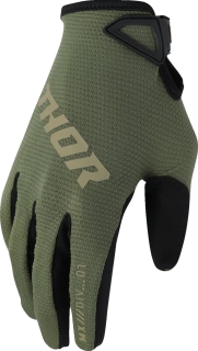 Dětské moto rukavice THOR Youth Ridemode Static Gloves camo