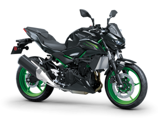 KAWASAKI Z500 SE MY26 Ebony / Metallic Carbon Gray (BK2)