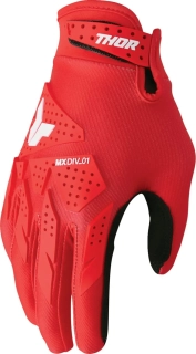 Moto rukavice THOR Launchmode XP Gloves červená