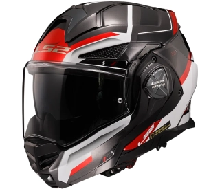LS2 překlopná moto přilba ADVANT X SPECTRUM BLACK WHITE RED-06
