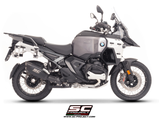 SC-PROJECT titanový výfuk matně černý Adventure-R BMW R 1300 GS Adventure 2025 E5+