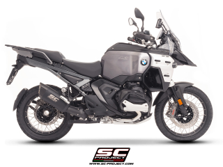 SC-PROJECT titanový výfuk matně černý Adventure-R BMW R 1300 GS Adventure 2025 E5+
