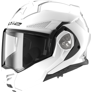LS2 překlopná moto přilba FF901 ADVANT X SOLID WHITE-06