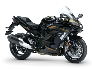 KAWASAKI NINJA H2 SX SE MY26  Metallic Brilliant Golden Black / Metallic Diablo Black