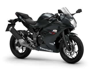 KAWASAKI Ninja 125 MY26 Ebony / Metallic Carbon Gray