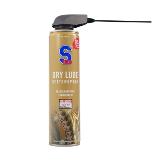 S100 mazivo na řetězy - Dry Lube Chain Spray 400 ml
