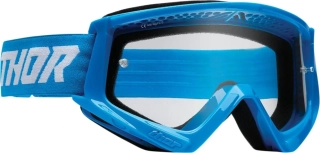 Moto brýle THOR Combat Racer Goggle BL/WH modrá