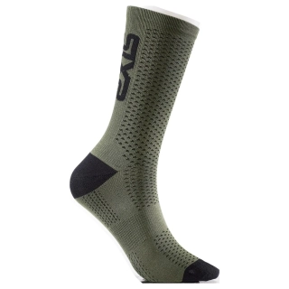 SIXS SHORT LOGO V2 ponožky army/černá