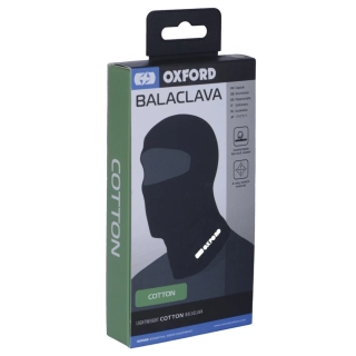 Kukla OXFORD Balaclava bavlna černá