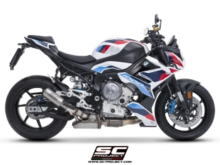 SC-PROJECT Titanový výfuk CR-T s mřížkou proti kamenům BMW M 1000 RR (23-24) E5