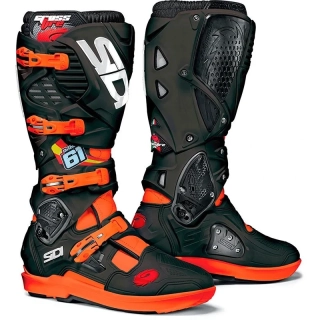 SIDI motokrosové boty CROSSFIRE 3 SRS 61 PRADO orange fluo/black