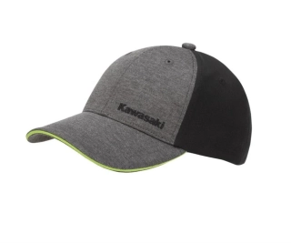 Kšiltovka Kawasaki šedá