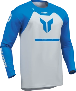 Dětský moto dres THOR Youth Ridemode Menace Jersey modrá/šedá