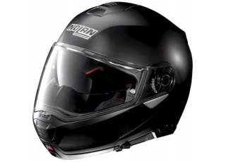 NOLAN Výklopná moto přilba N100-5 Black mat N-Com 301