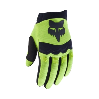 Dětské moto rukavice FOX Youth Dirtpaw Gloves fluo žlutá/černá