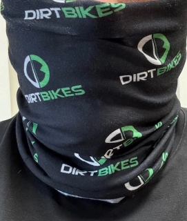 Nákrčník Stylový šátek DIRTBIKES (balaclava)