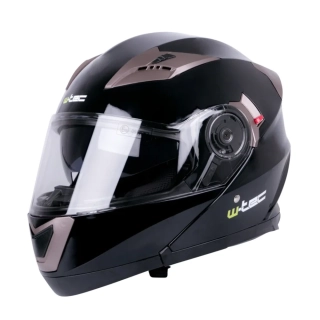 Přilba W-TEC výklopná YM-925 Black-bronze