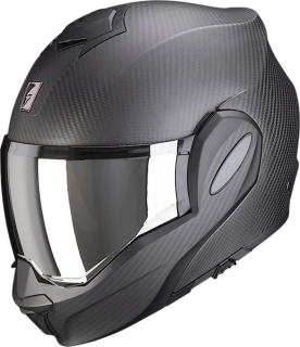 Přilba překlopná SCORPION EXO-TECH EVO CARBON matná černá