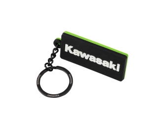 Zeleno-černá klíčenka Kawasaki