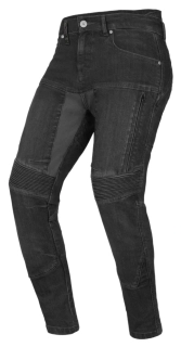 AYRTON dámské kalhoty, jeansy 505, slim fit, černá 