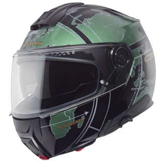 SCHUBERTH Vyklápěcí moto přilba C5 Globe Green 