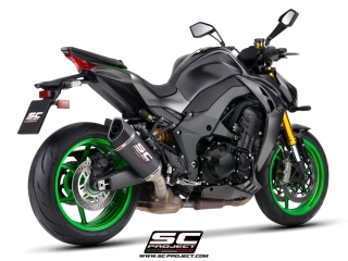 SC-PROJECT Kawasaki Z1100-SE 2026 Výfuk z uhlíkových vláken SC1-R