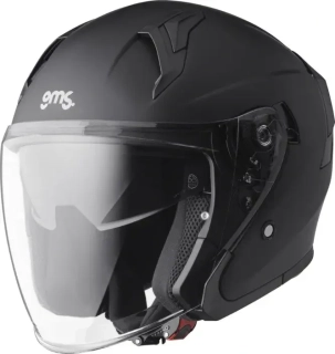 GMS Otevřená moto přilba VECTUS černá matná