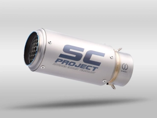 SC-PROJECT KAWASAKI Z900 A2 (2017-2020)Titanový výfuk CR-T s mřížkou proti kamenům EURO 4