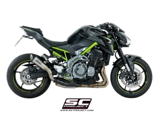 SC-PROJECT KAWASAKI Z900 A2 (2017-2020) Titanový výfuk S1 EURO 4