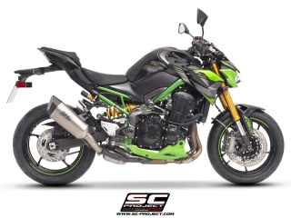 SC-PROJECT KAWASAKI Z900 A2 (2017-2020) Titanový výfuk SC1-R EURO 4
