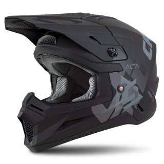 CASSIDA Dětská motocrosová přilba Cross Cup 2 Alta Junior černá/matná/šedá