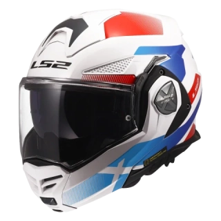 LS2 překlopná přilba FF901 ADVANT X NOVA WHITE BLUE RED-06