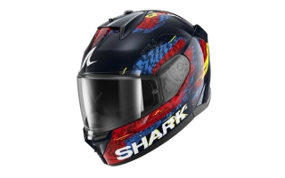 SHARK integrální přilba D-SKWAL 3 SPEED-VIB blue/red/yelow