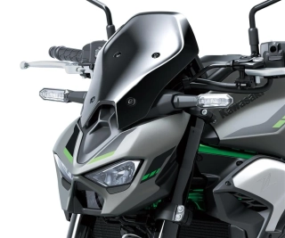 Větší tmavé kouřové plexi Kawasaki Z900