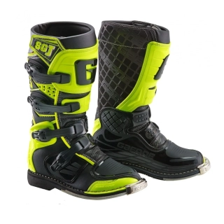 GAERNE dětské motokrosové boty SG-J Black Yellow Flo