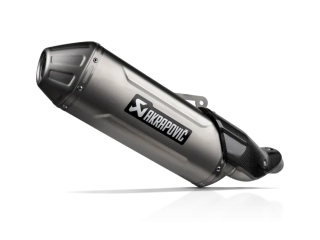 Titanový výfuk AKRAPOVIČ  Slip-On Line STREET pro KAWASAKI KLE500/500SE