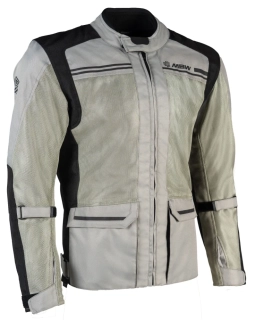 MBW Pánská textilní moto bunda Verano Grey
