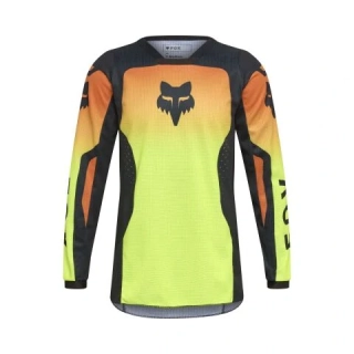 FOX Dětský dres 180 SHIELD fluo žlutý