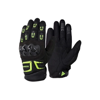 MODEKA dětské rukavice MX-Top Kids černé/fluo
