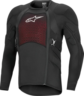 ALPINESTARS chránič těla Long-Sleeve Bionic Plasma LT Jacket (černá/červená/bílá) 2026