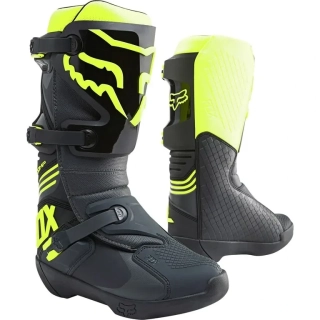 FOX boty COMP black/yellow