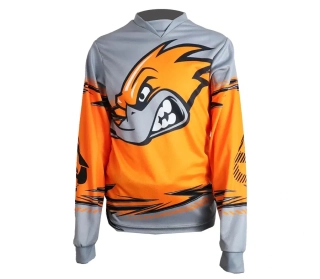Dětský dres XRC MX Ducker orange/grey
