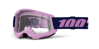 100% brýle STRATA 2 NEW, FIALOVÉ, ČIRÉ PLEXI