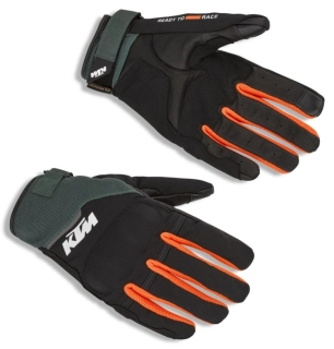 KTM Moto rukavice TWO 4 RIDE V3  BLK/GREEN