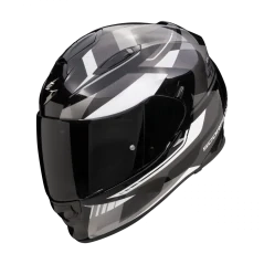 SCORPION Integrální Moto přilba EXO-491 ABILIS černo/stříbrno/bílá