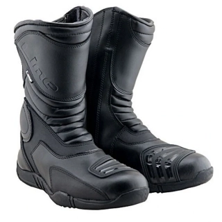 MBW Pánské kožené moto boty TR113 černé