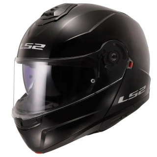 LS2 Výklopná moto přilba FF908 STROBE II GLOSS BLACK