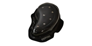 OXFORD slidery Rok Drop Sparkie (černé, s kovovými čepy pro jiskřící efekt, pár)