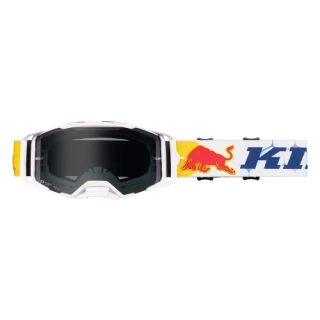 Kini motocyklové brýle MX3 Kini Red Bull 1.0 white